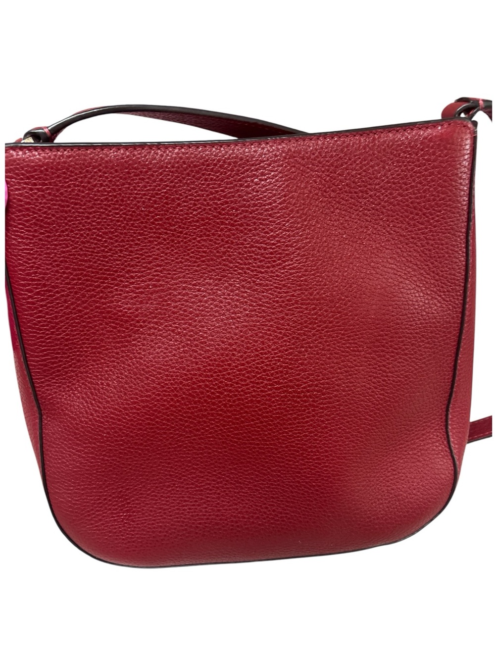 kate spade Leila Pebbled Leather Crossbody Bag in Deep Red - Picture 5 of 7